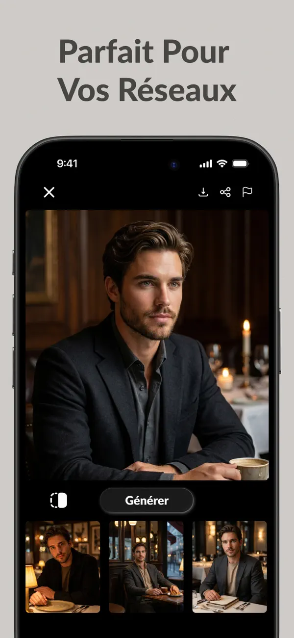 Screenshot #3 pour Generator Photo Video IA: Aura