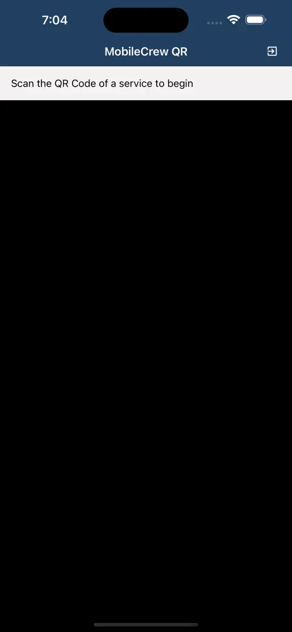 Screenshot #1 pour MobileCrew QR