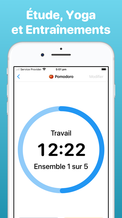 Screenshot #2 pour Minuteur à Intervalles