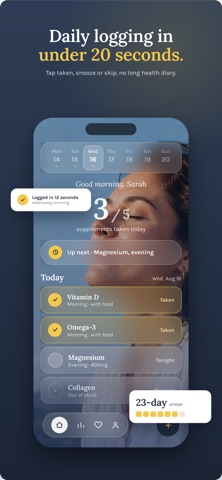 Yellow Menopause Companion Screenshot 3 of 8