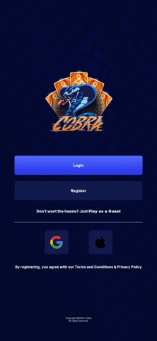 Cobra Card Game Screenshot 1