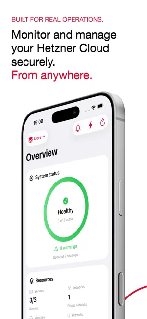 HetzPilot screenshot 1