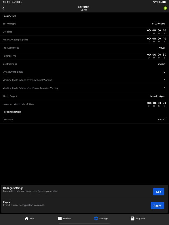 Screenshot #5 pour SKF eLube