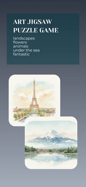 Magic Jigsaw Art Puzzles screenshot 1