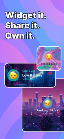 Vibes Widget & Emotions Diary Screenshot 6 of 6