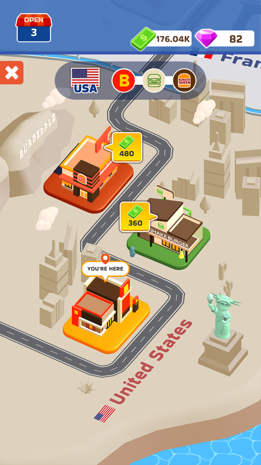 #8. Burger Please! (iOS) โดย: Supercent, Inc.