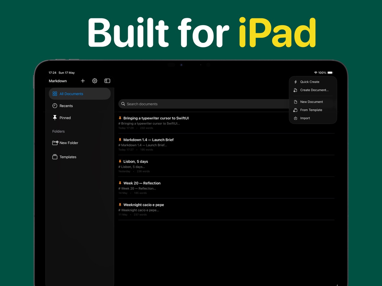 iPad screenshot