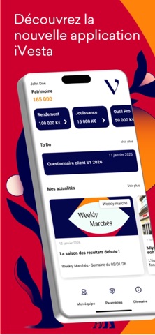 iVesta app screenshot
