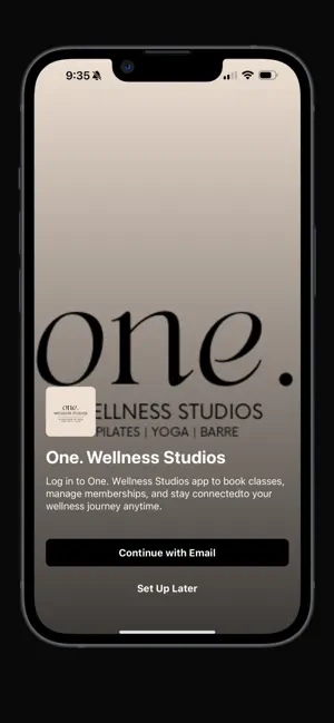 One. Wellness Studios screenshot 1