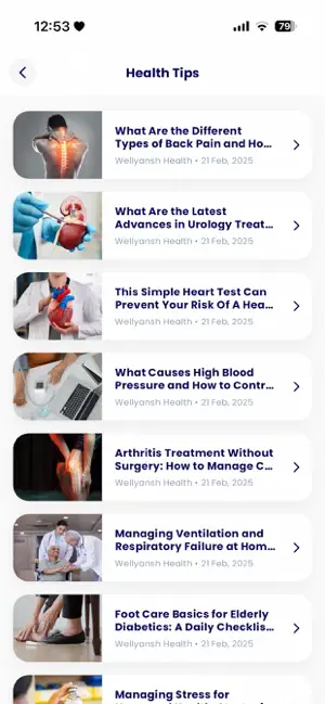 Wellyansh Health Patient screenshot 1