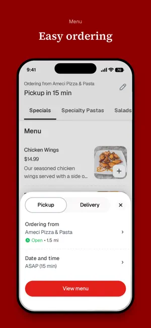 Ameci Pizza screenshot 3