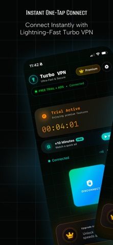 Turbo VPN Fast Proxy Screenshot 2 of 6