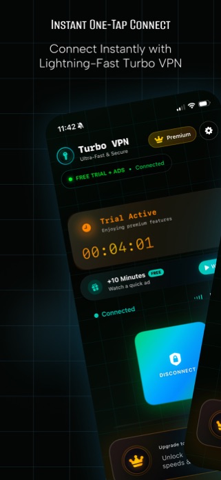 Turbo VPN Fast Proxy Screenshot 2 of 6