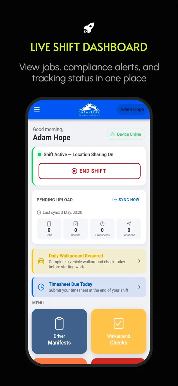 Screenshot #2 pour Data Trak v3