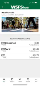 WSFS Business Mobile screenshot #2 for iPhone