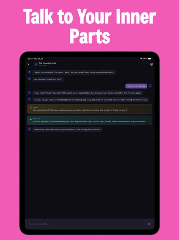 Work With Shadow - InnerParts iPad screenshot