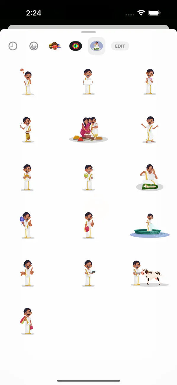 Screenshot #2 pour Tamil Stickers - WAStickers