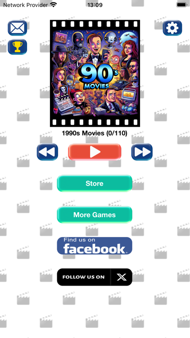WordFlix - The Movie Word Game Screenshot