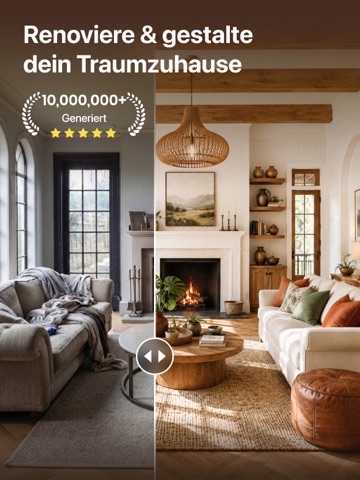 KI - Wohnungsdesign, DecAI® iPad screenshot 3