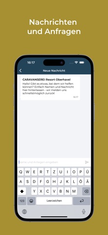 CARAVANSEREI – Gästemappe screenshot