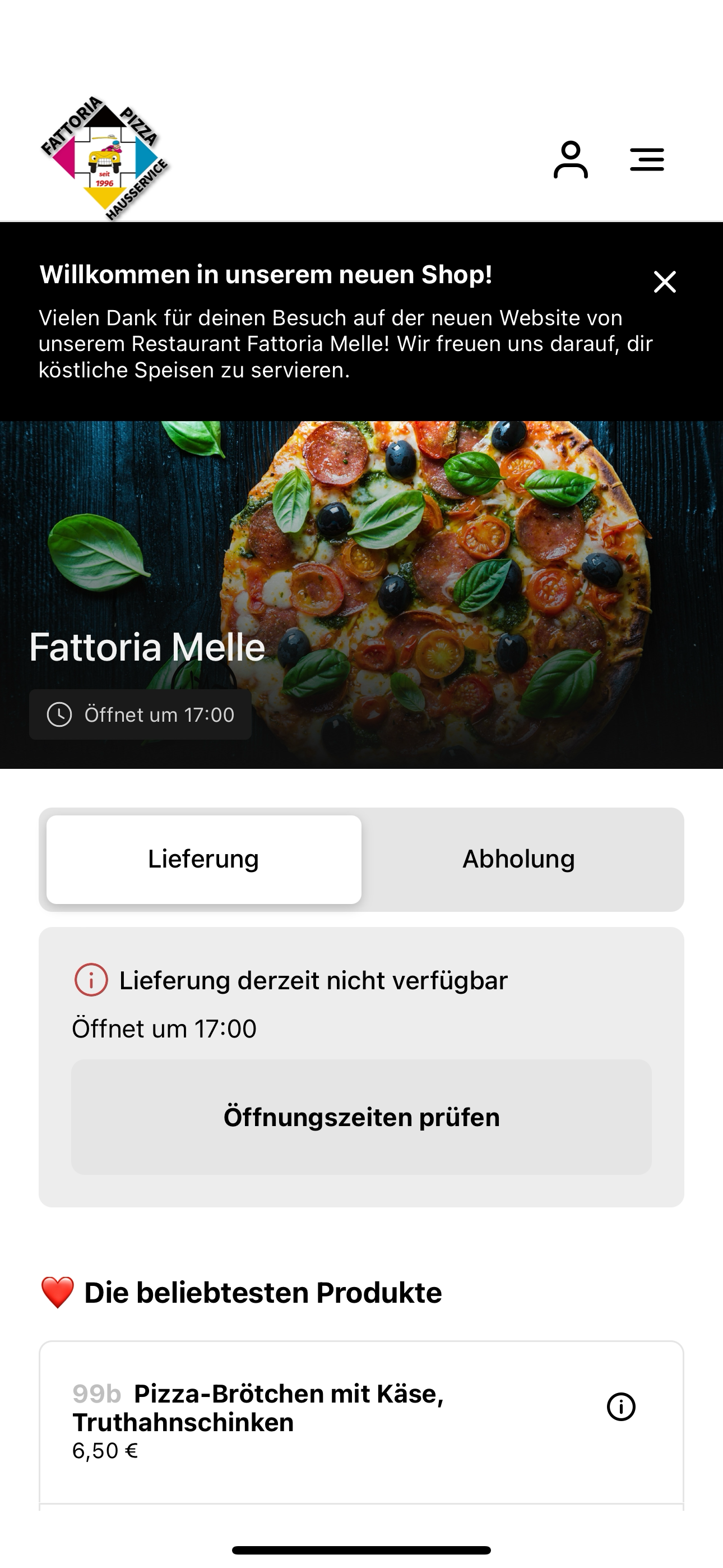 Fattoria Melle Lieferservice