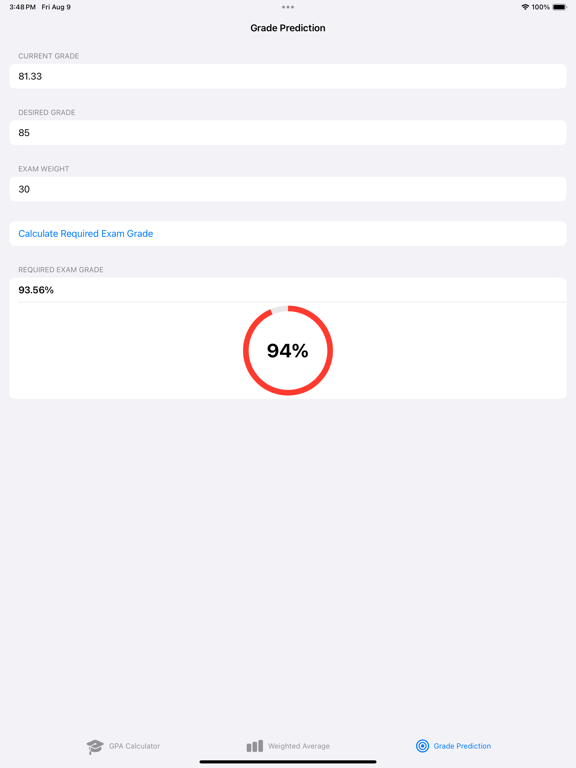 Screenshot #6 pour McGill GPA Calculator