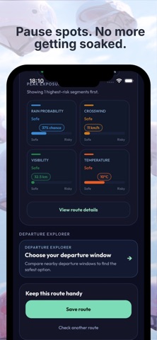 Ryddar: Ride Weather & Safety screenshot
