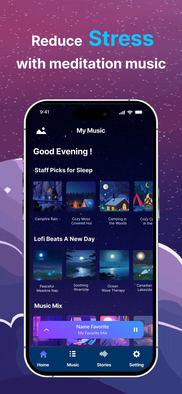 Easy Sleep Sounds and Stories