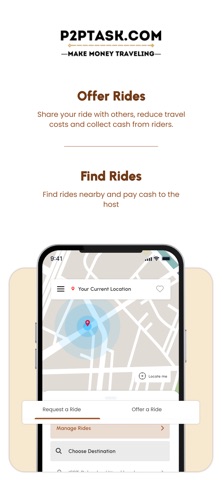 P2PTask: Global Shop & Carpool screenshot