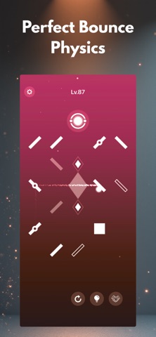 Bounce Ball Puzzle:One Ball iPhone screenshot