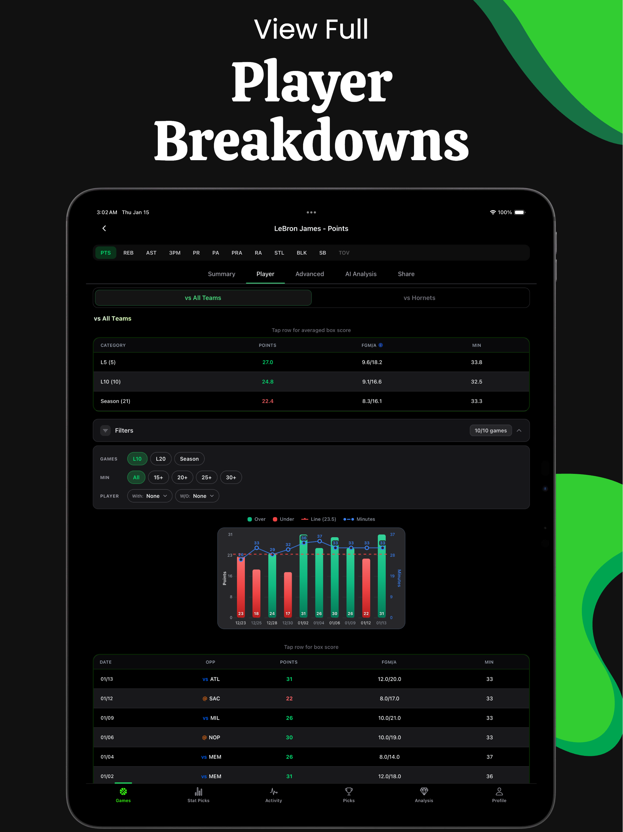 Stat Pick: Player Props & AI screenshot 10