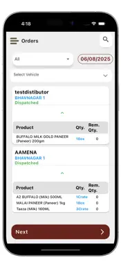 Crave Eatables Dispatch App screenshot 4