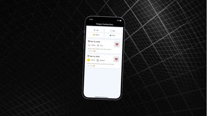 Screenshot #2 pour Tongue Coating Diary