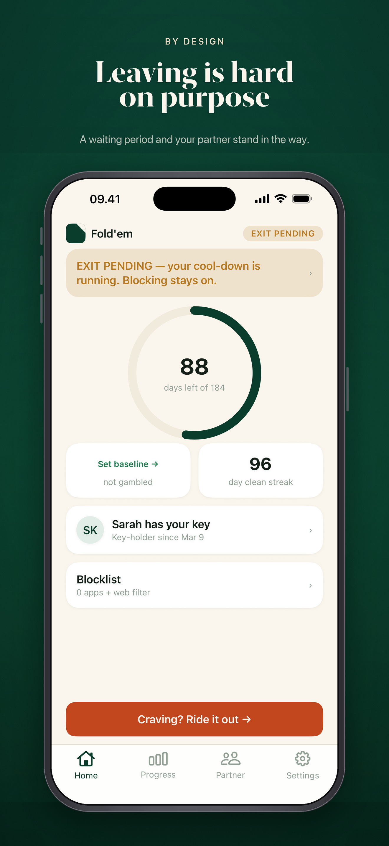 Fold'em — Gambling Blocker screenshot 3