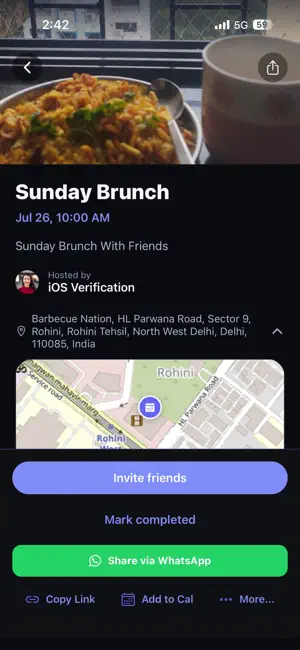 PlanShare Social screenshot 4