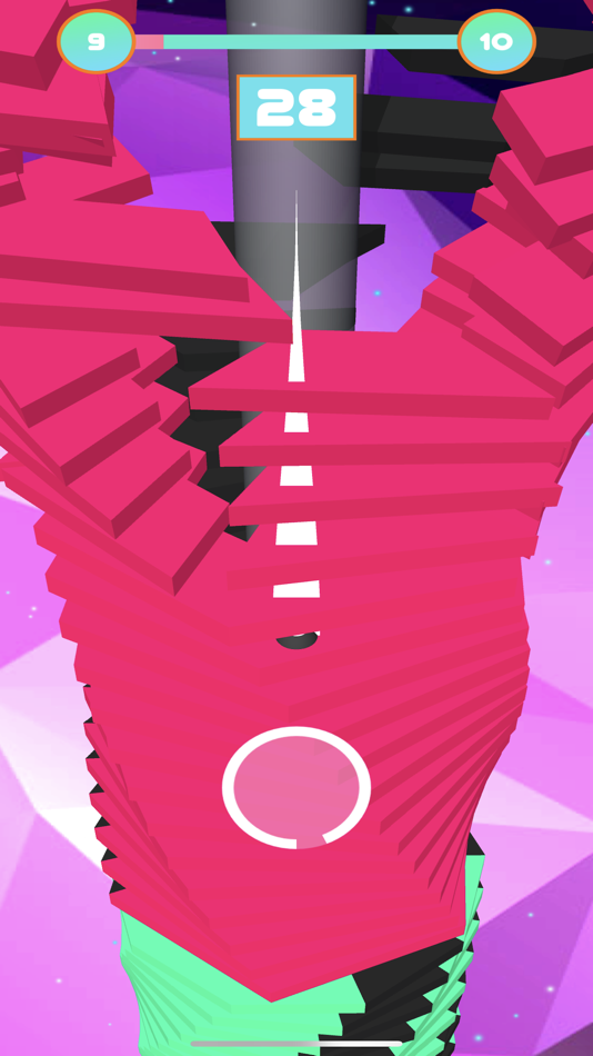 #3. Drop Stack Ball Blast 3D (iOS) 由: Mohammad Ehsan Khaled