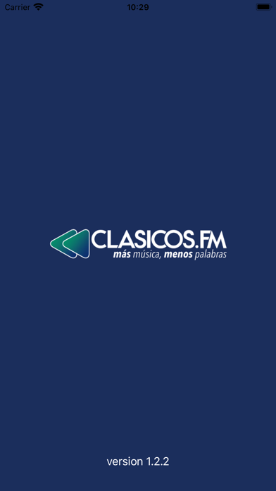 clasicos.fm Screenshot