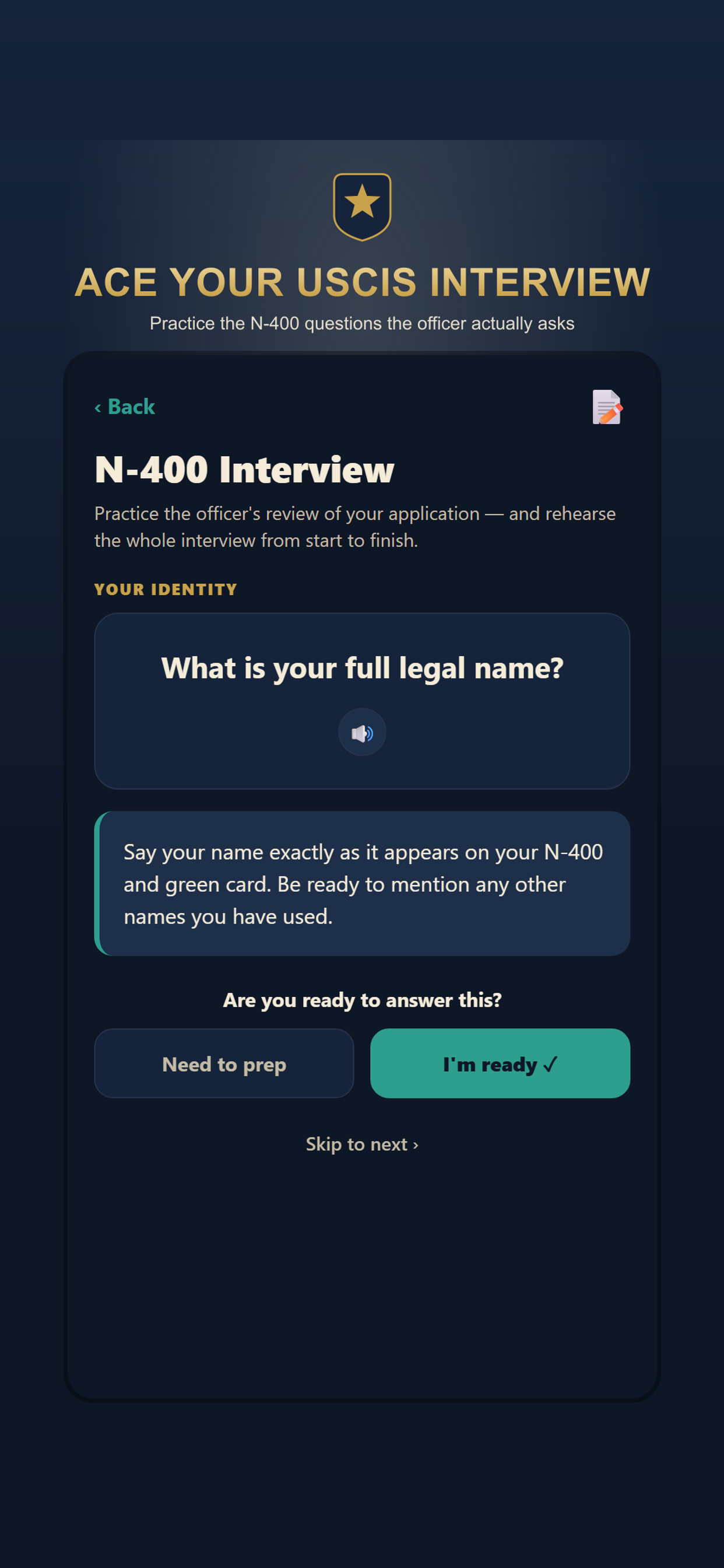 US Citizenship Test 2026 Study screenshot 3