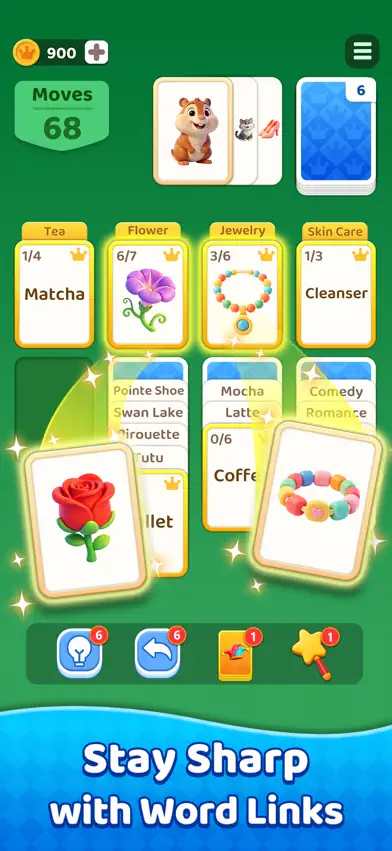 Word Solitaire Puzzle Game screenshot 1