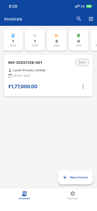 Invoice & Receipt Maker Screenshot 1 of 6