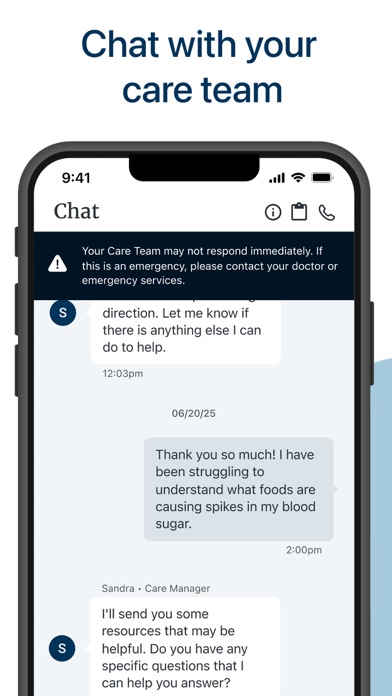 CareFirst Care Management iPhone screenshot 3 - Medical app