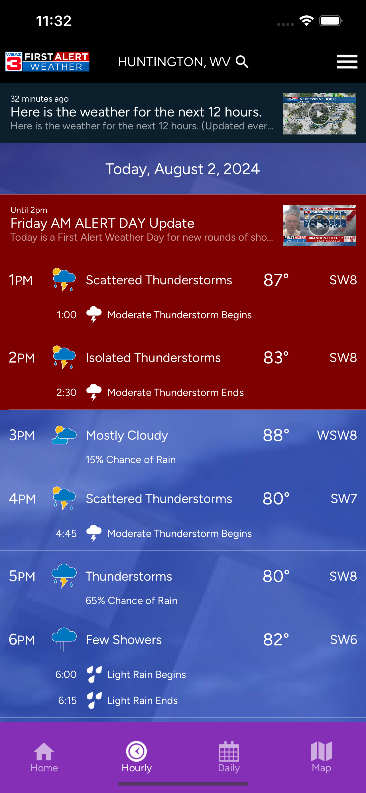 WSAZ Weather