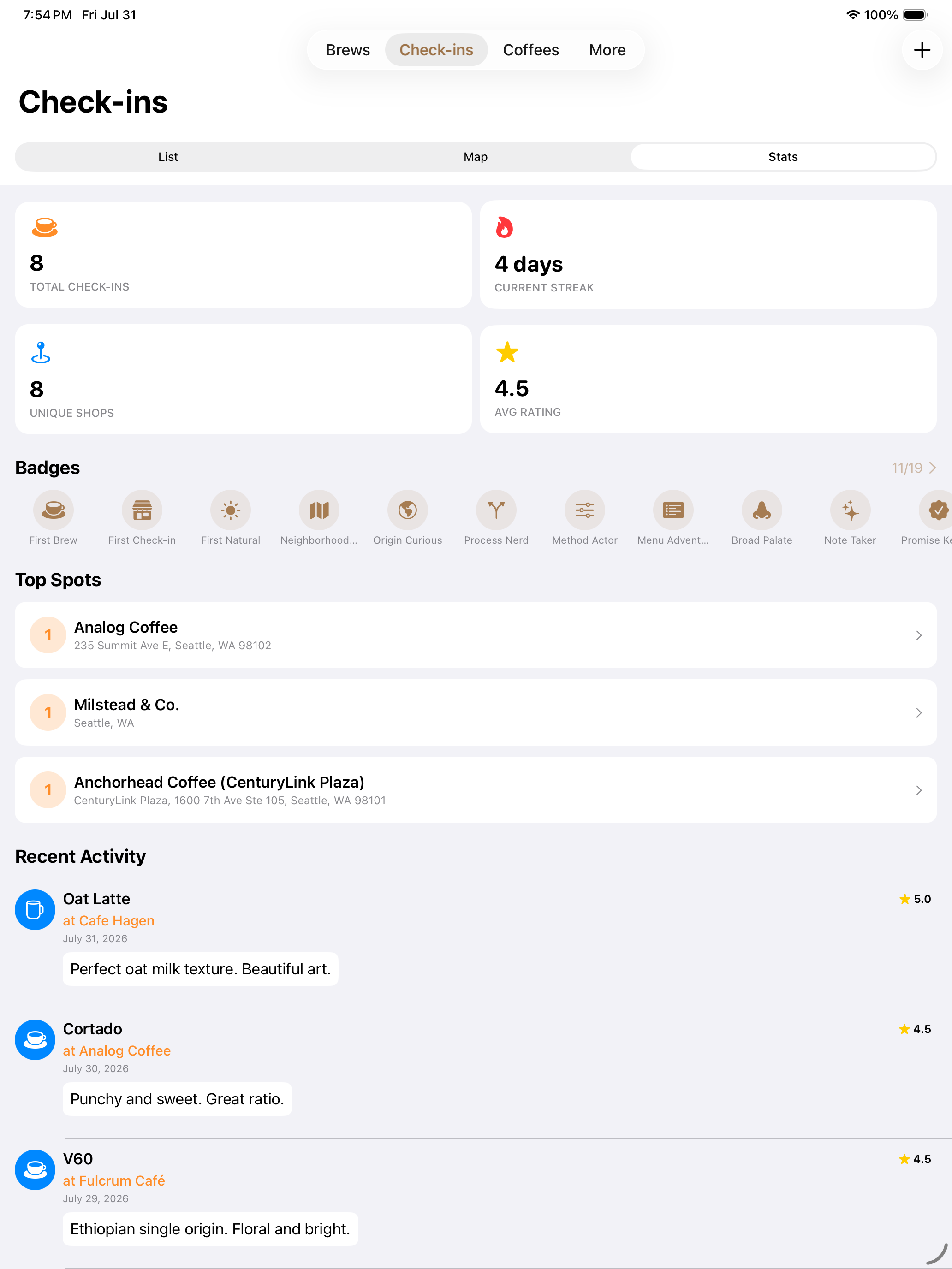 BeanBench screenshot 10