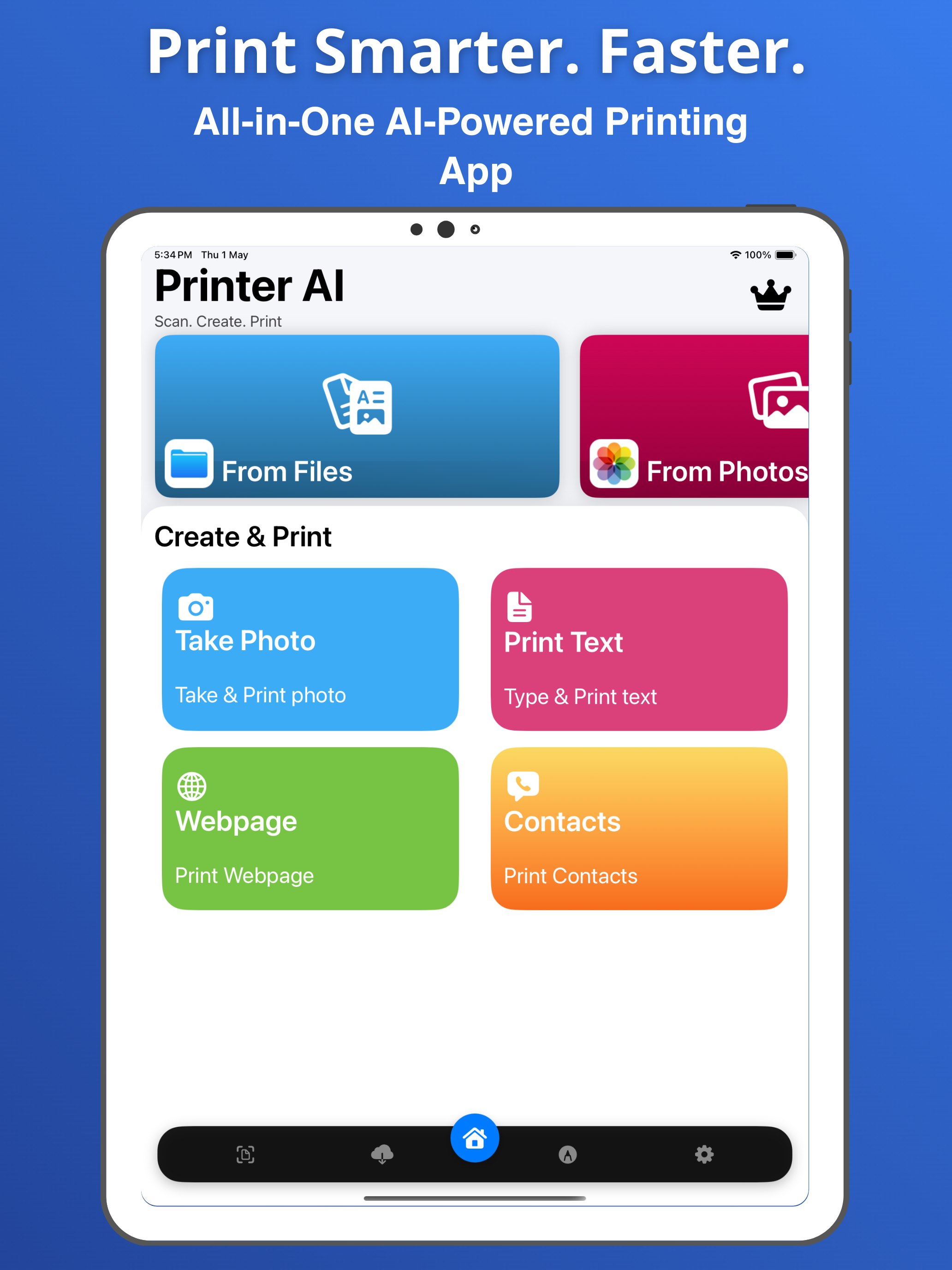 Printer AI: Print documents