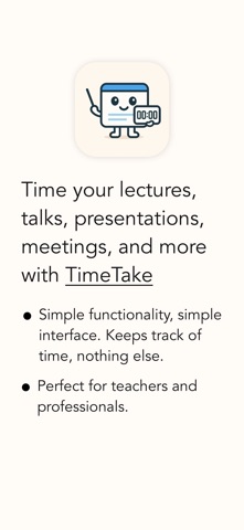 TimeTake: Presentation Timer screenshot
