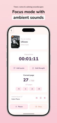 Pandis - Reading Journal Screenshot 2 of 5