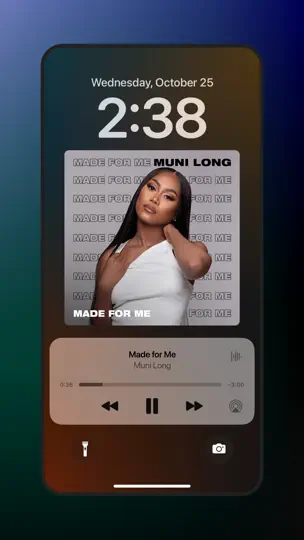 Capture d'écran de YouTube Music sur iPhone 5