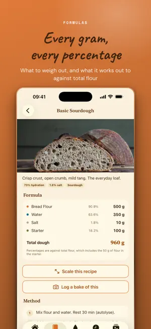 Sourdough Calculator & Journal screenshot 4