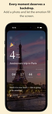 Closer: Countdown Widget Screenshot 2 of 5