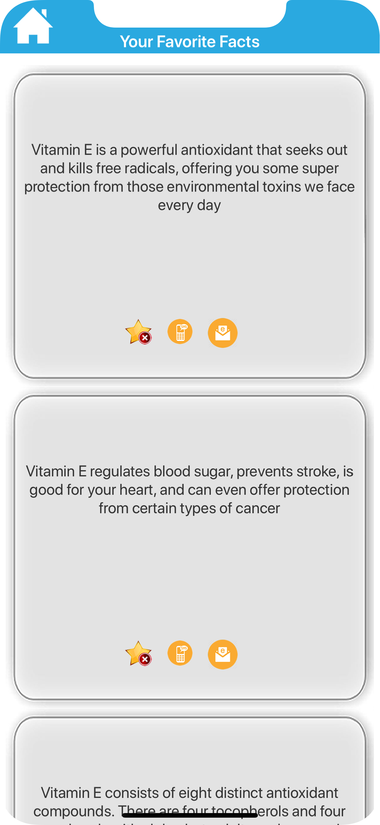 Cool & Amazing Nutrition Facts screenshot 6